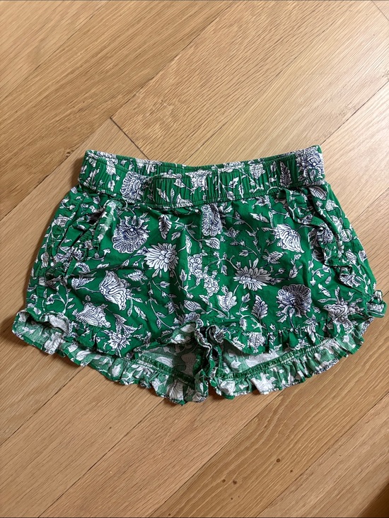 Crewcuts Other - Crewcuts Green Floral Ruffle Shorts